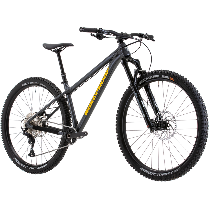 Nukeproof Scout 290 Comp Mountain Bike Front Drive Side