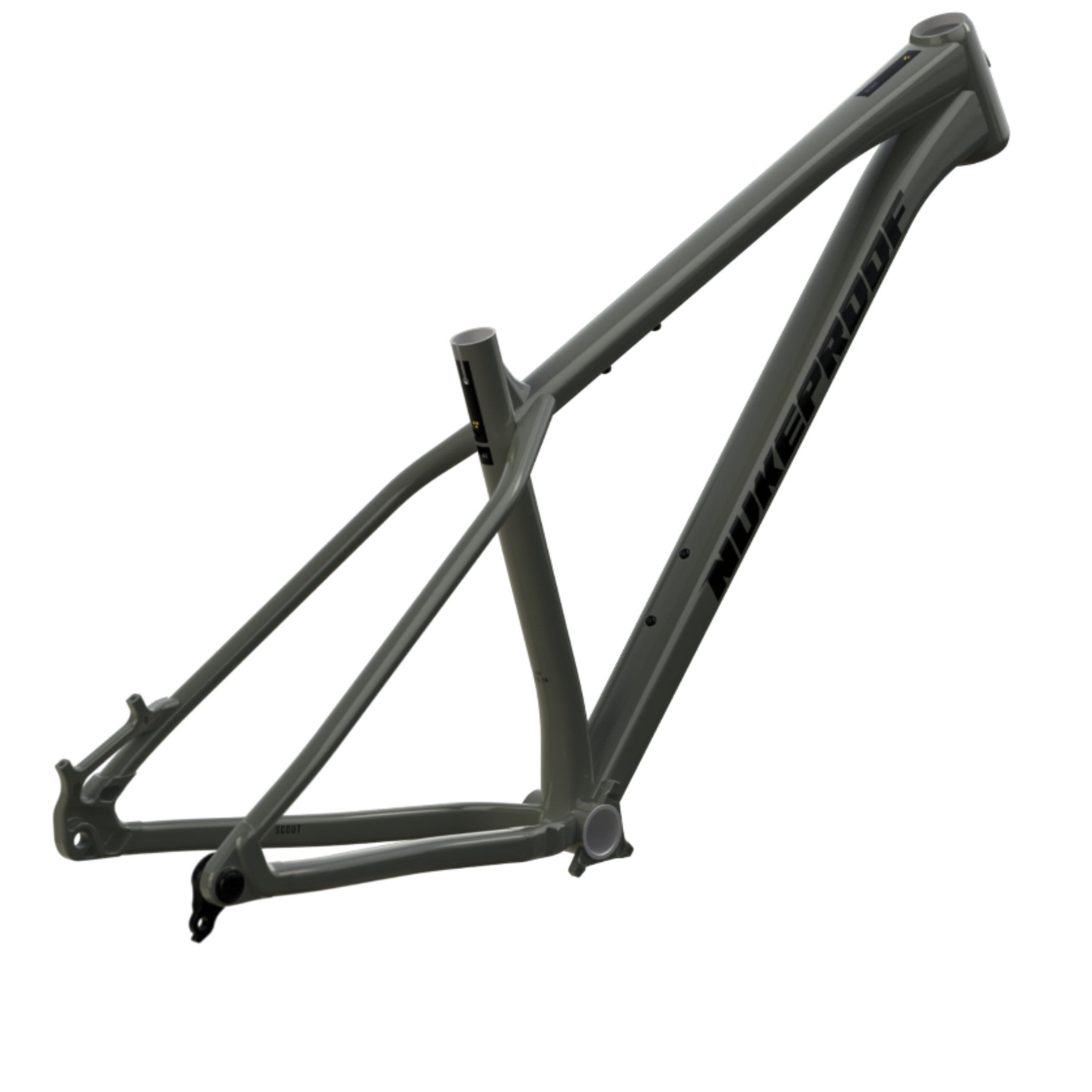 Nukeproof Scout Mountain Bike Frame Bullet Grey Black Black