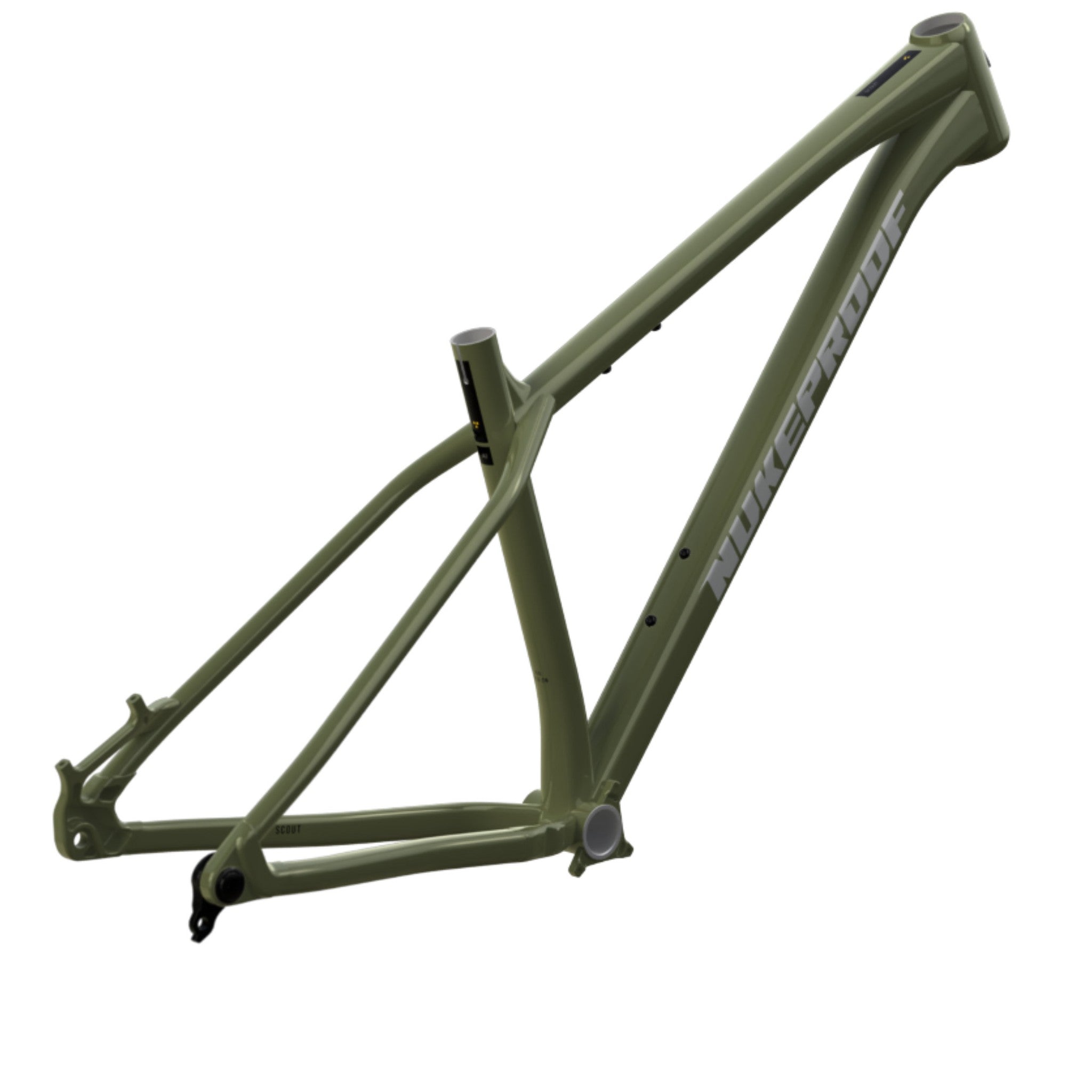 Nukeproof Scout Mountain Bike Frame Camo Green