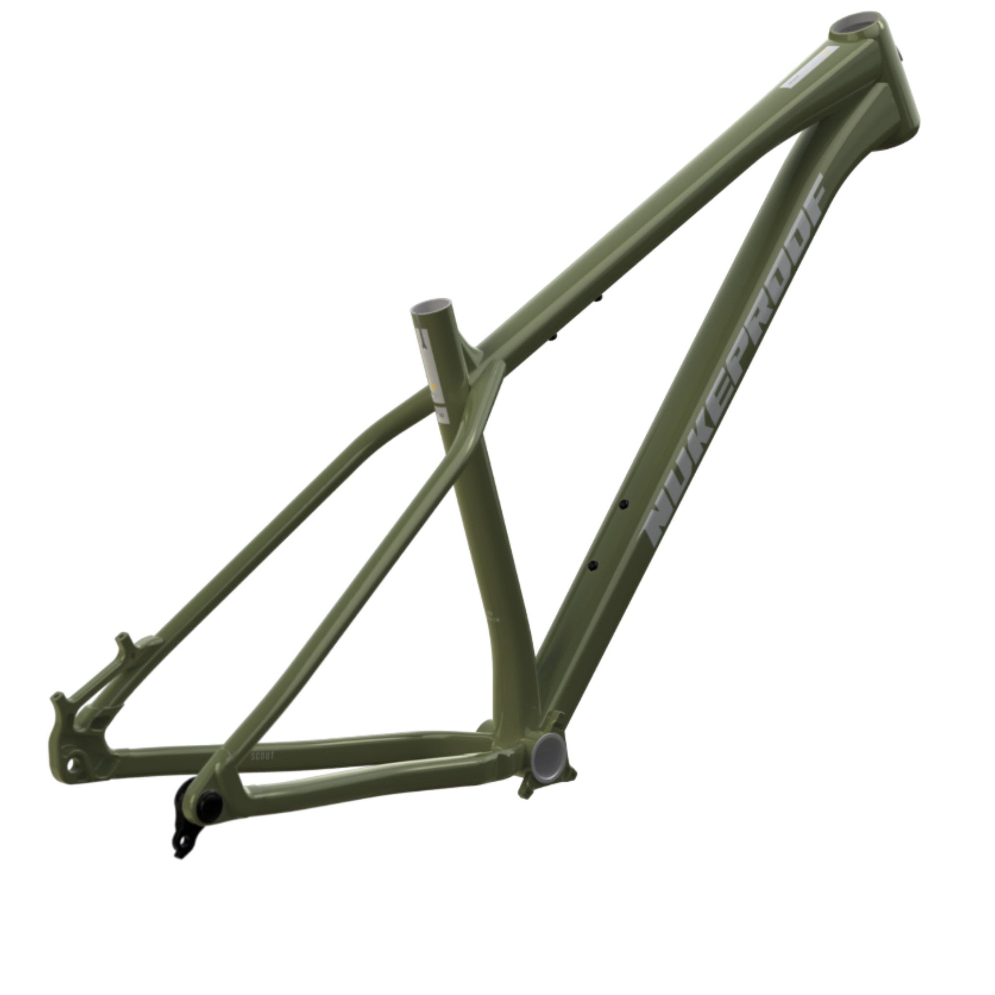 Nukeproof Scout Mountain Bike Frame Camo Green