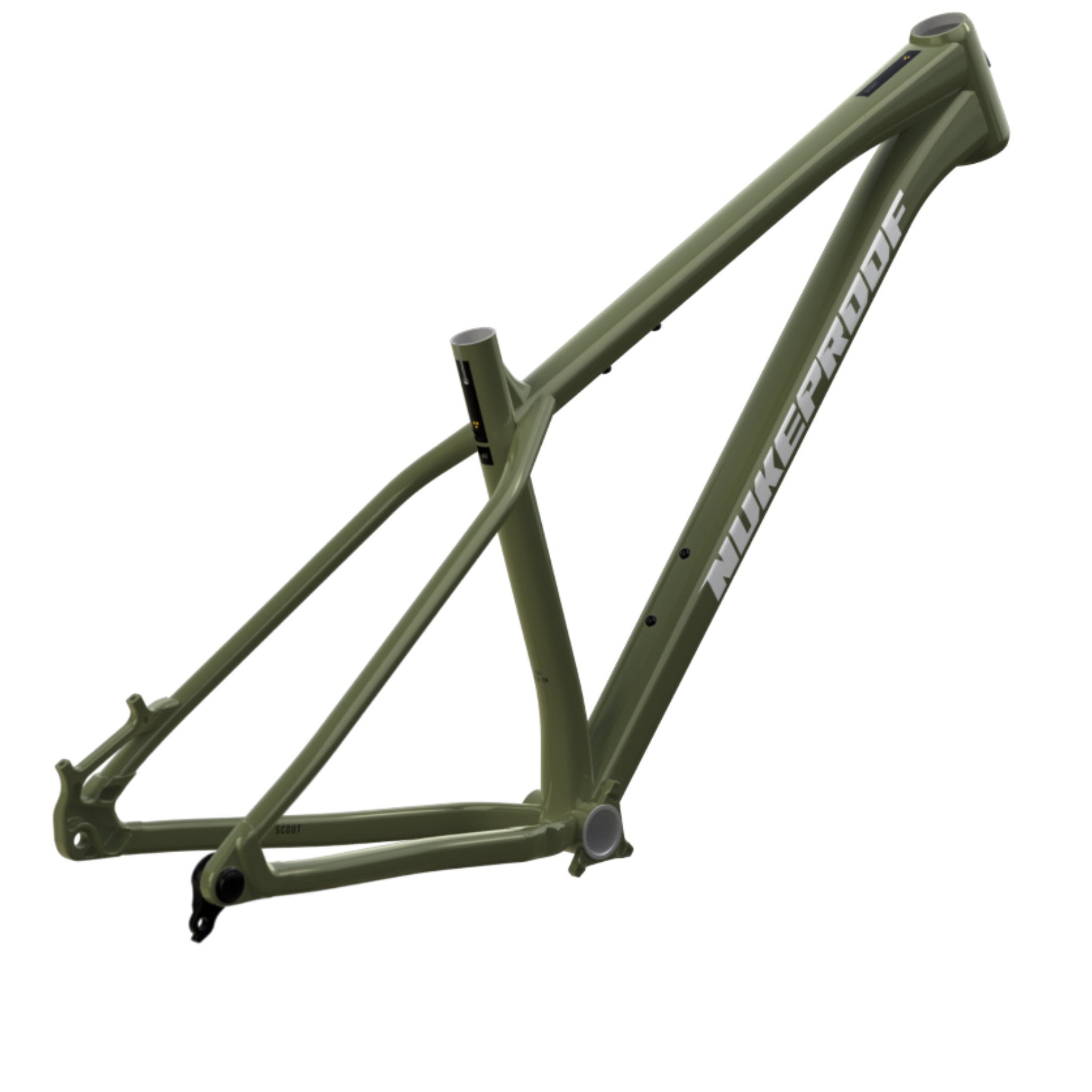 Nukeproof Scout Mountain Bike Frame Camo Green