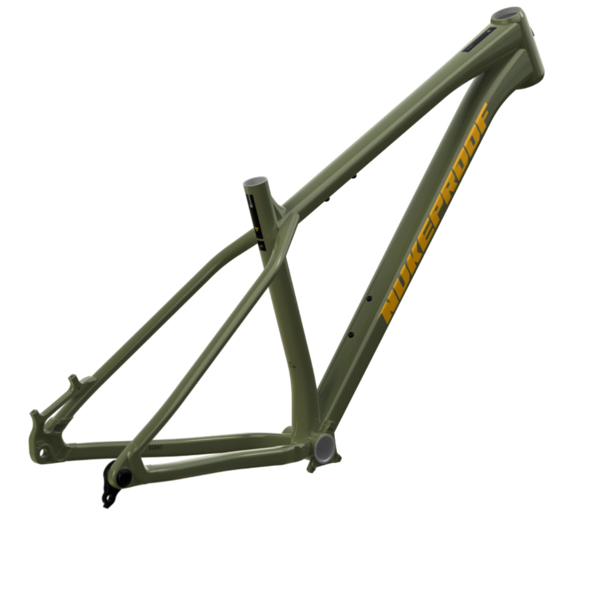 Nukeproof Scout Mountain Bike Frame Camo Green