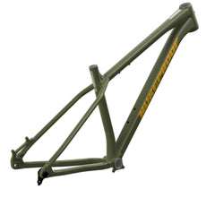 Nukeproof Scout Mountain Bike Frame Camo Green Yellow Chrome