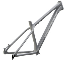 Nukeproof Scout Mountain Bike Frame Concrete Grey White Chrome