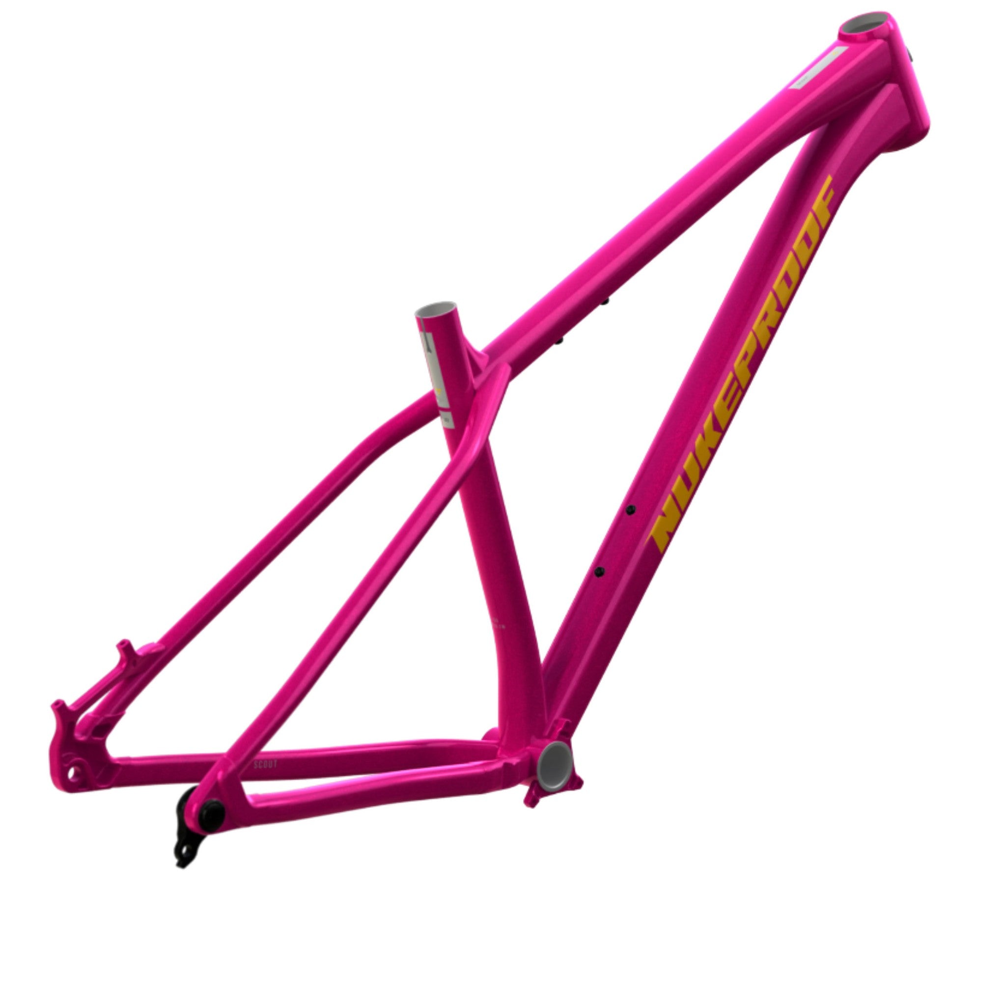 Nukeproof Scout Mountain Bike Frame Intense Pink