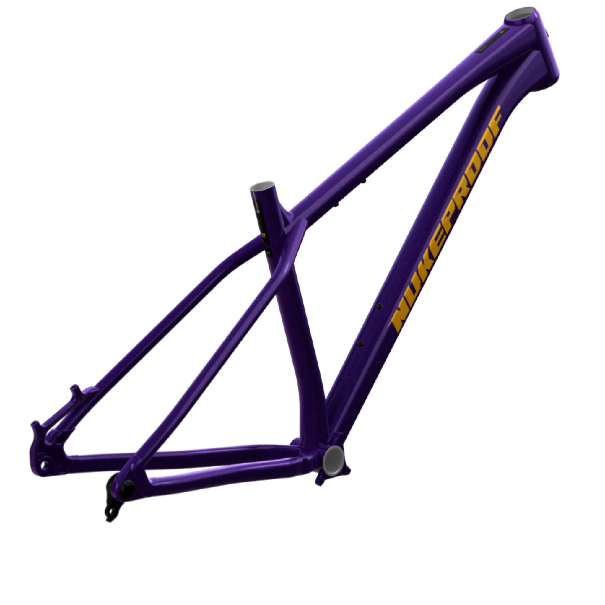 Nukeproof Scout Mountain Bike Frame Purple Haze Yellow Black