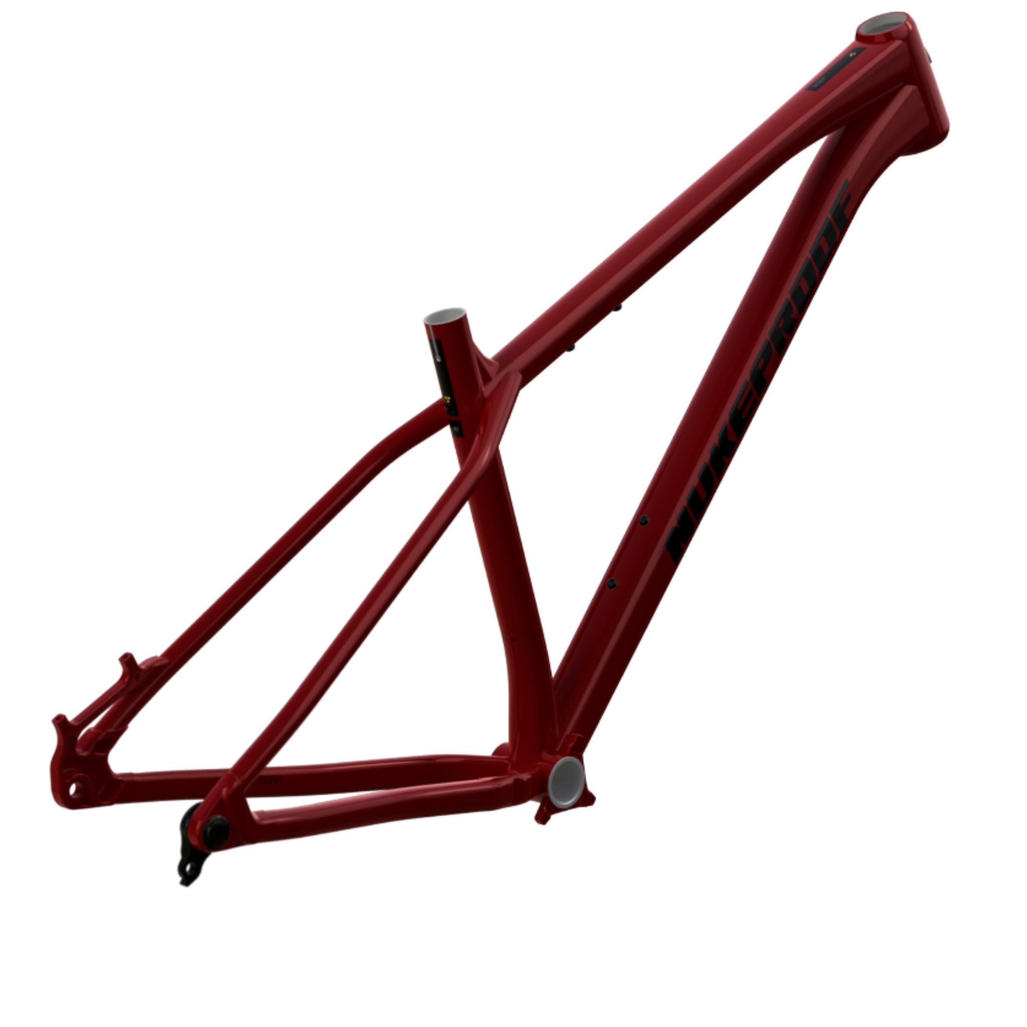 Nukeproof Scout Mountain Bike Frame Ron Burgundy Black Black