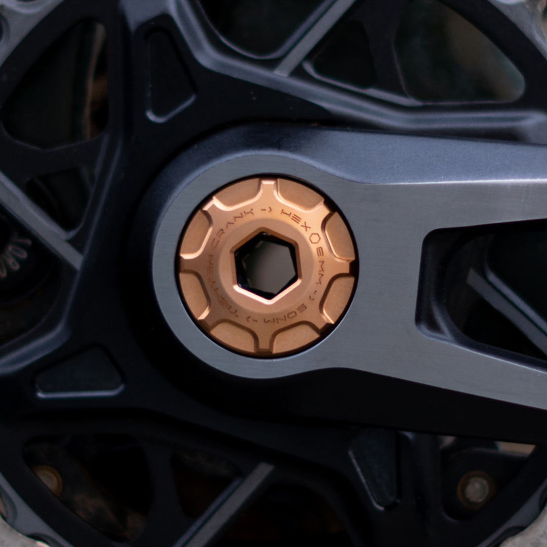 Oak Ejecter Cap Sram Crank Cap Copper