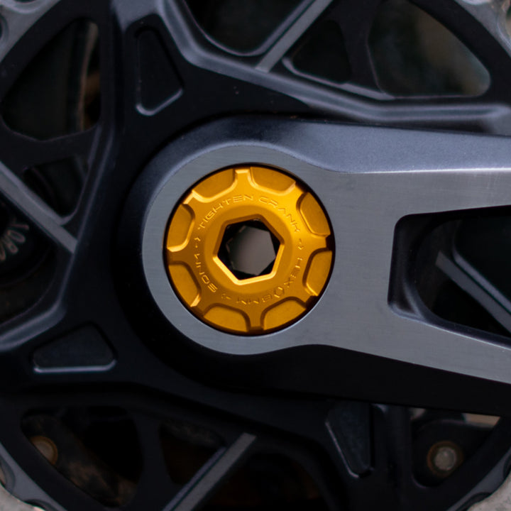 Oak Ejecter Cap Sram Crank Cap Gold