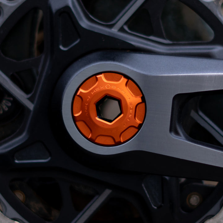 Oak Ejecter Cap Sram Crank Cap Orange
