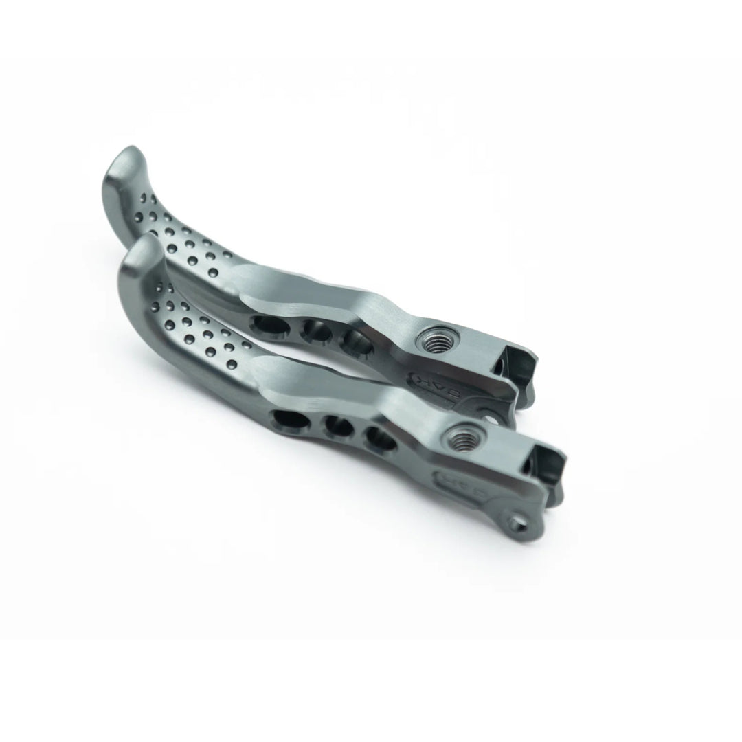 Oak HT4 Brake Lever Set For Hope Tech 4 Brakes in Lunar Grey