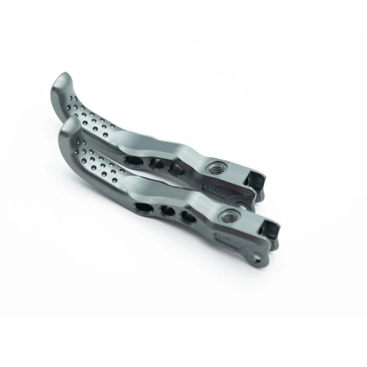 Oak HT4 Brake Lever Set For Hope Tech 4 Brakes in Lunar Grey