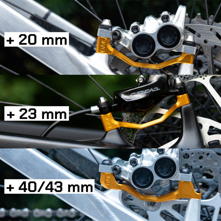 Oak Plasmadapt Brake Mount Gold