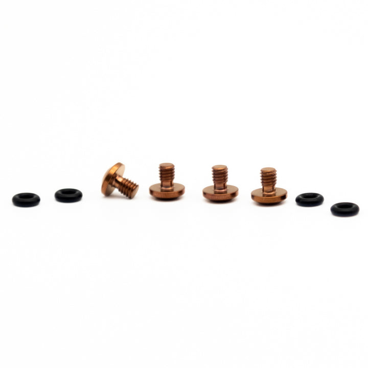 Oak Sram Titanium Bleed Bolt Kit Copper