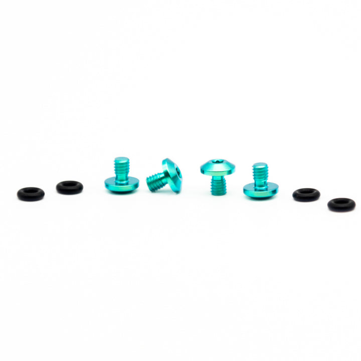 Oak Sram Titanium Bleed Bolt Kit Green