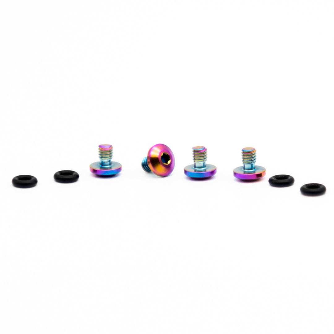 Oak Sram Titanium Bleed Bolt Oil Slick
