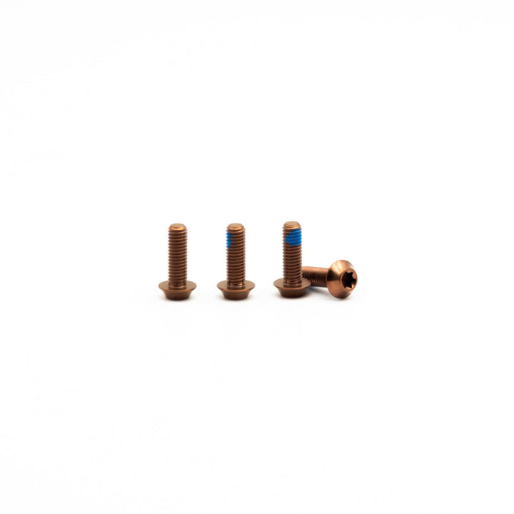 Oak Titanium Bottle Cage Mount Bolts Copper