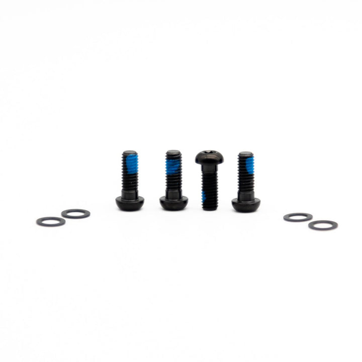 Oak Titanium Brake Mount Bolts M6X16 Black