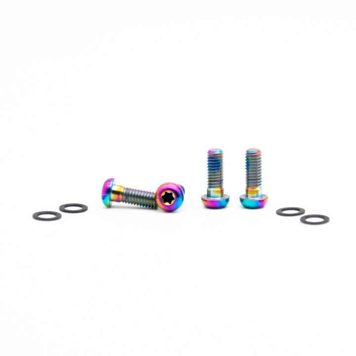 Oak Titanium Brake Mount Bolts M6X16 Oilslick