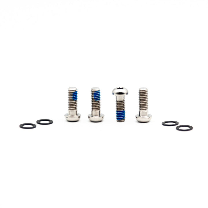 Oak Titanium Brake Mount Bolts M6X16 Raw