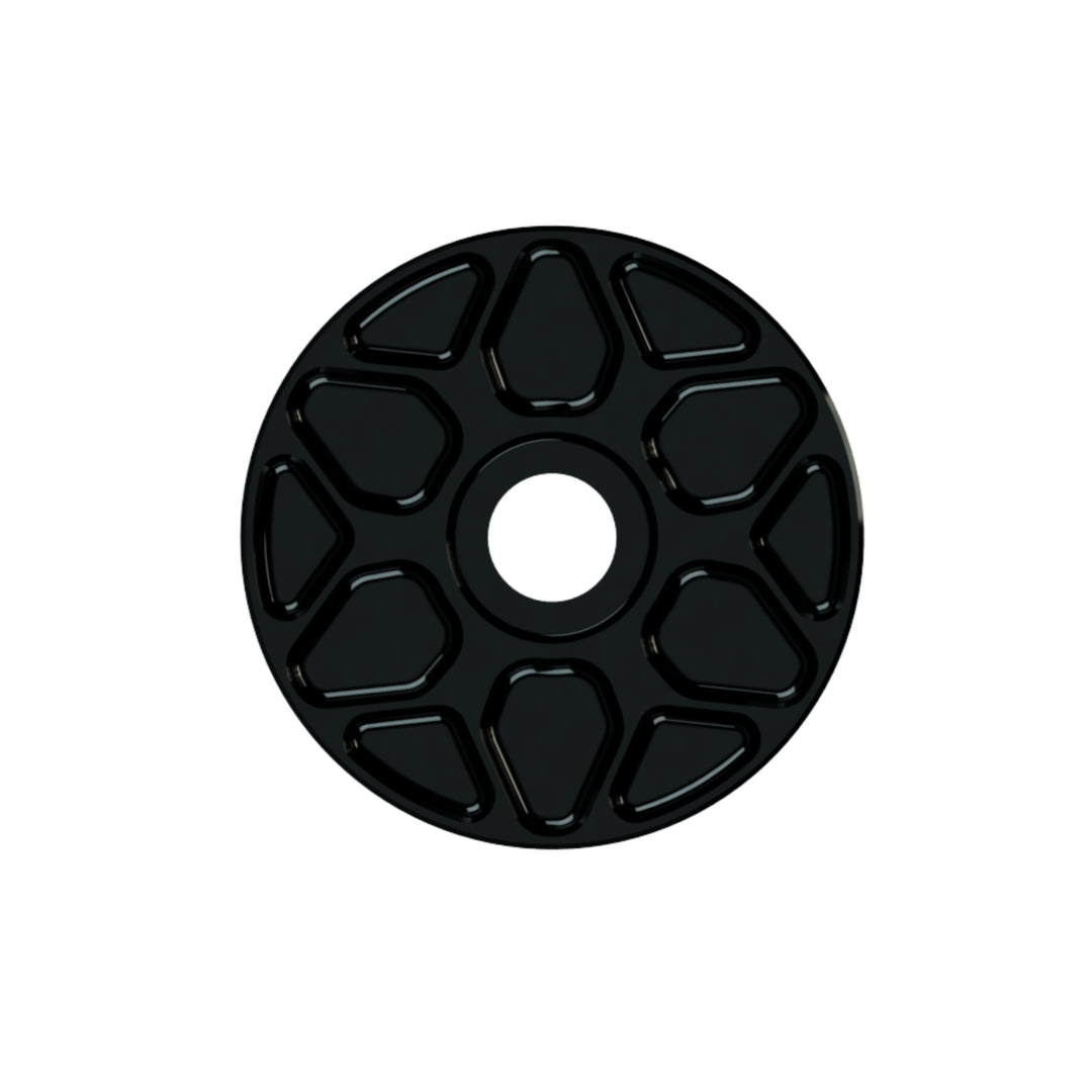 Obsidian Top Cap Black