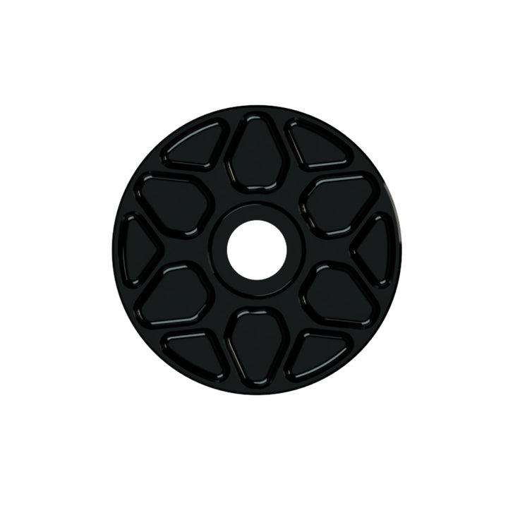 Obsidian Top Cap Black