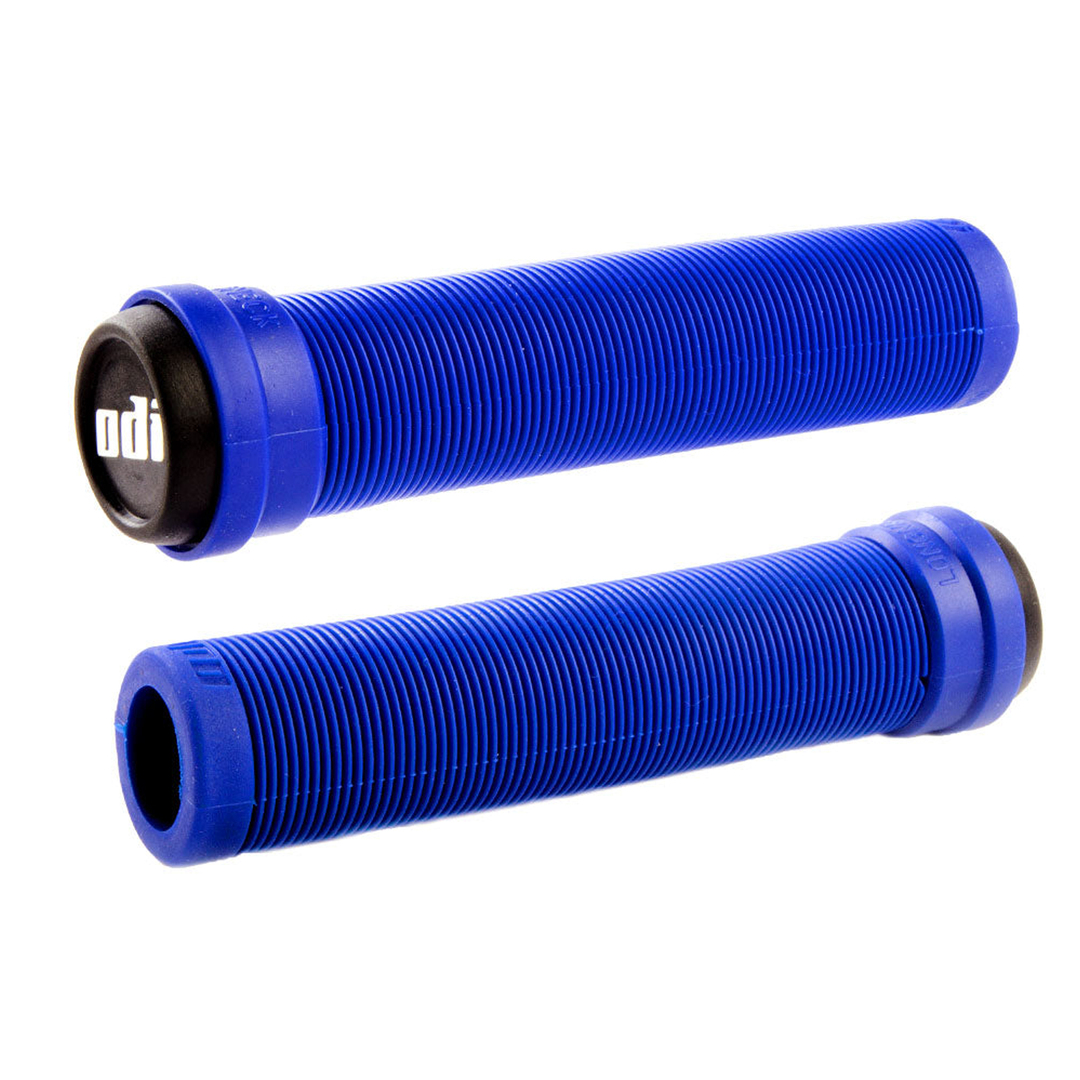 ODI Longneck Soft Flangeless Grips Blue