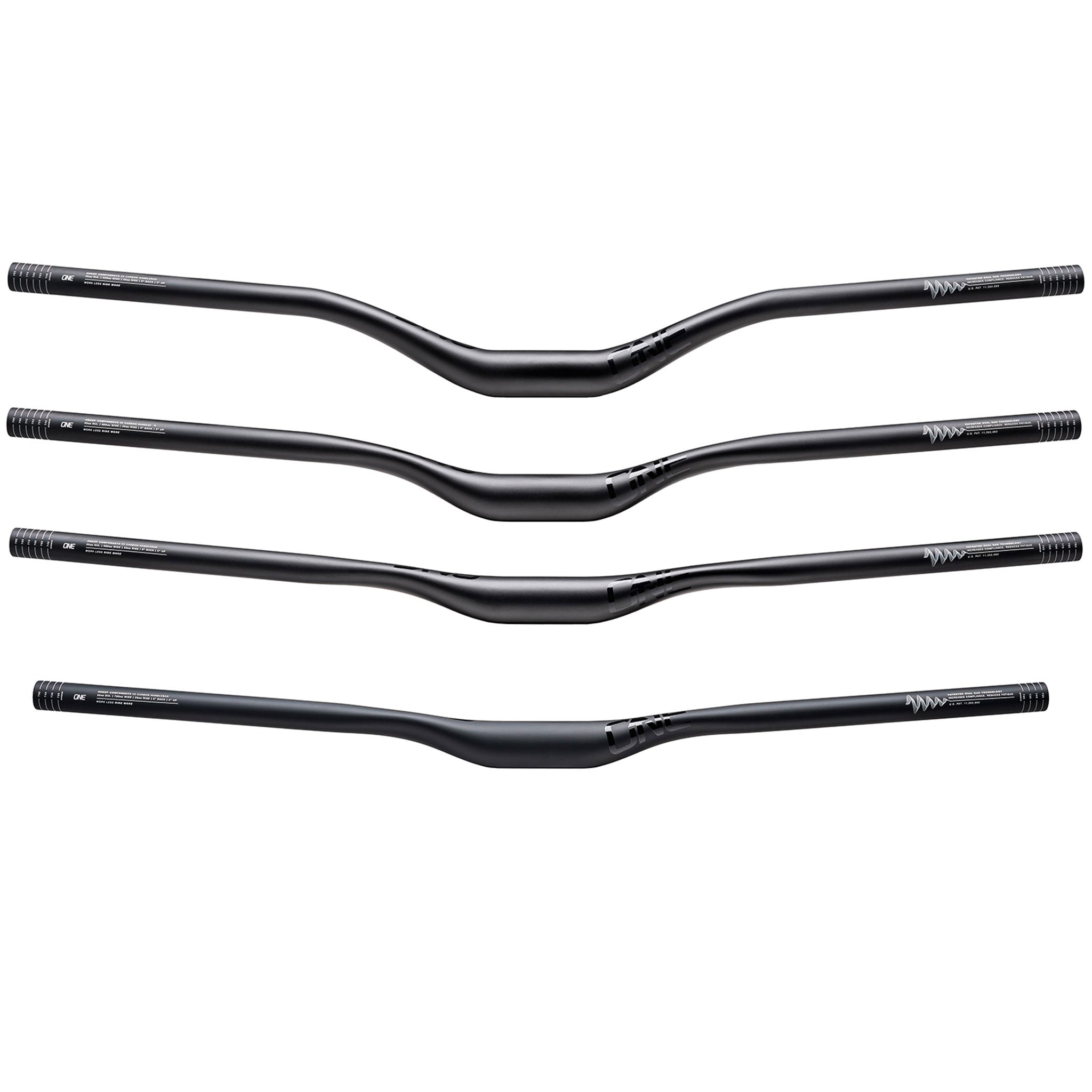 OneUp Carbon Handlebar 20mmライズ 750mm幅 OneUp Components 20 mm