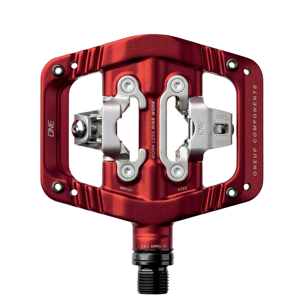 OneUp Clip Mountain Bike Pedal Red