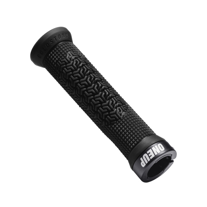 Oneup Components Goldstone Grips Black Angle Left
