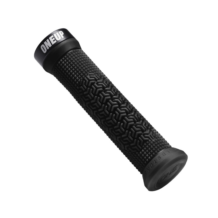 Oneup Components Goldstone Grips Black Angle Right
