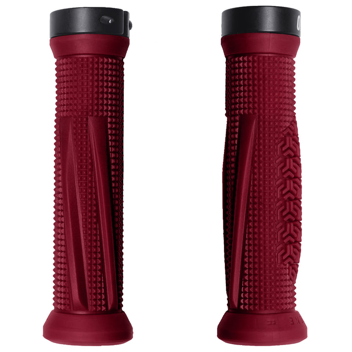 Oneup Components Goldstone Grips Dark Red
