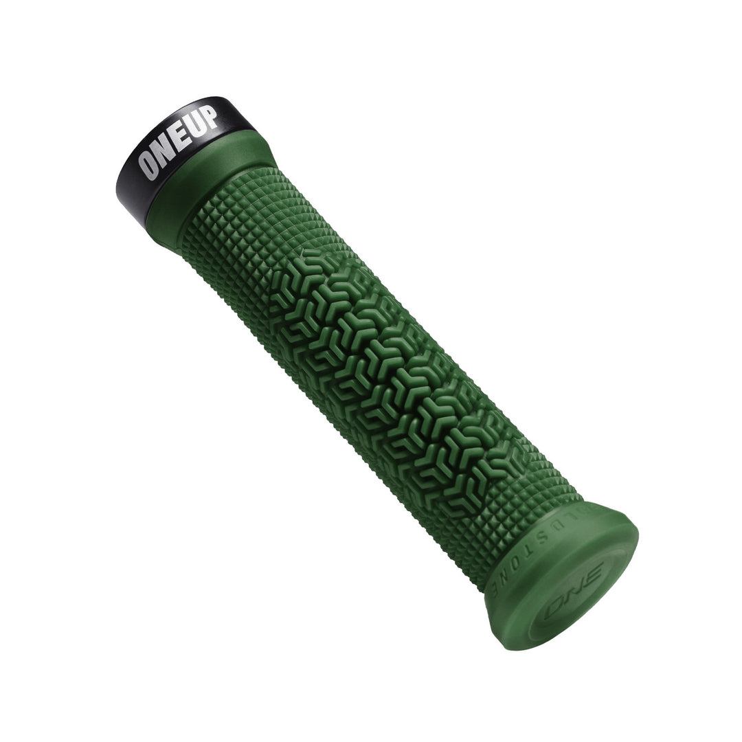Oneup Components Goldstone Grips Darkgreen Angle Right