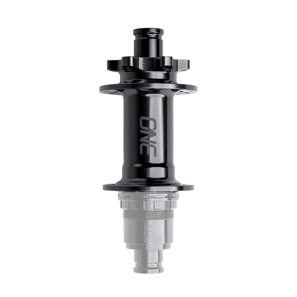 OneUp Components Rear Hub Boost 148mm 6 Bolt (No Freehub) Black