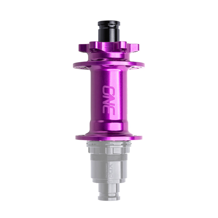 OneUp Components Rear Hub Boost 148mm 6 Bolt (No Freehub) Purple