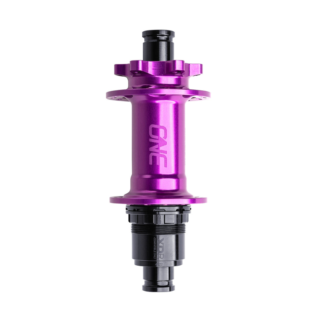OneUp Components Rear Hub Boost 148mm 6 Bolt Including Freehub Purple