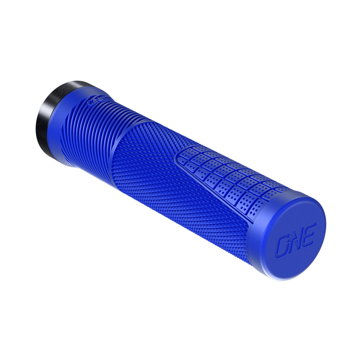 OneUp Components Thin Lock On Grips Blue
