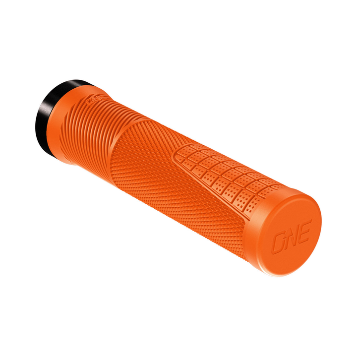 OneUp Components Thin Lock On Grips Orange