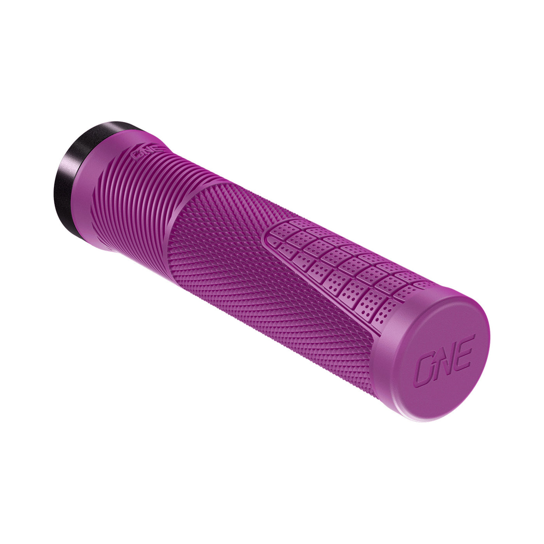 OneUp Components Thin Lock On Grips Purple
