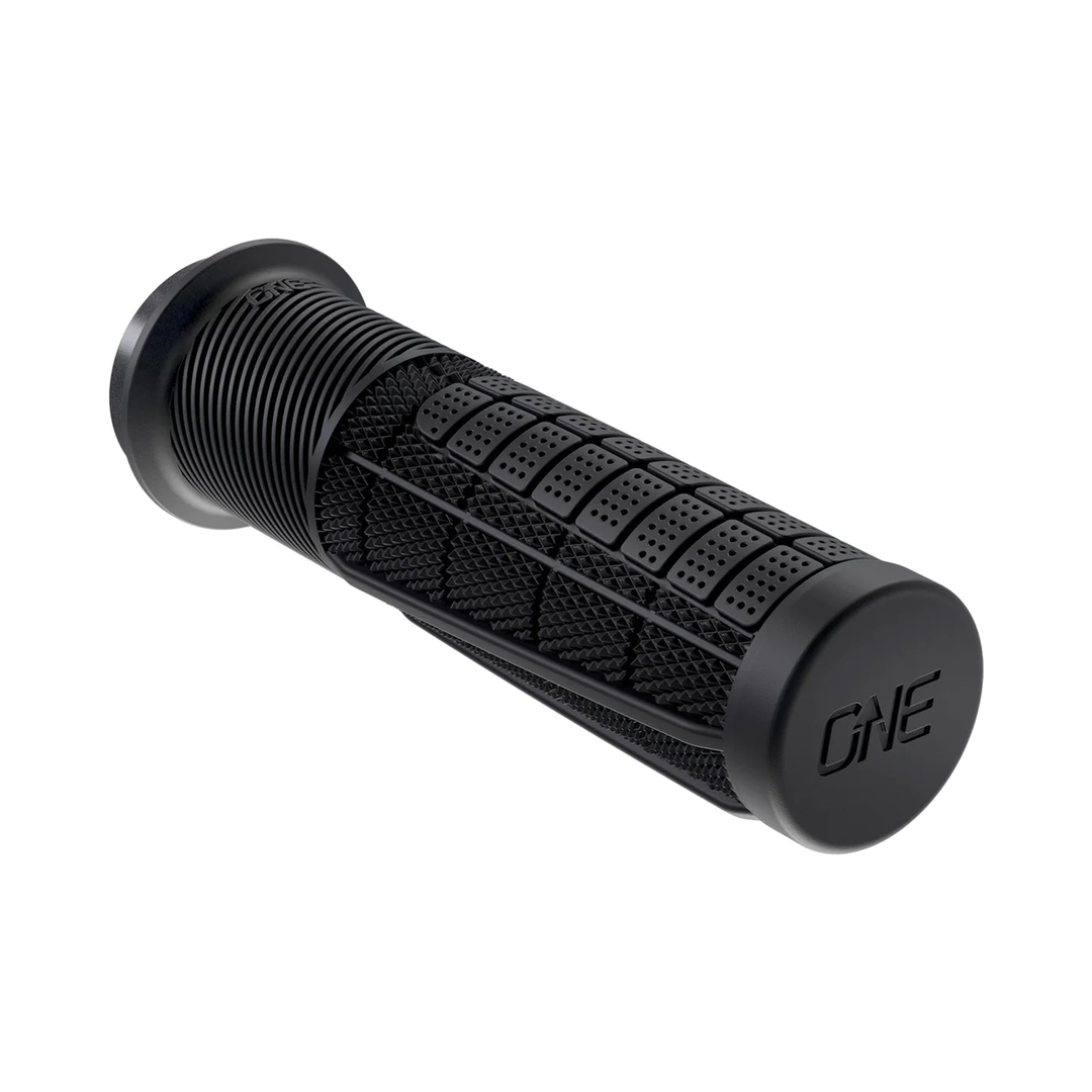 OneUp Components Thick Lock On Mountain Bike Grips Black