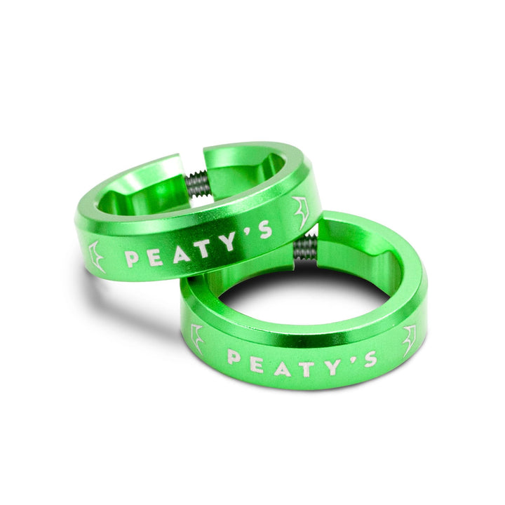 Peaty's Monarch Grips Lock Ring Emerald