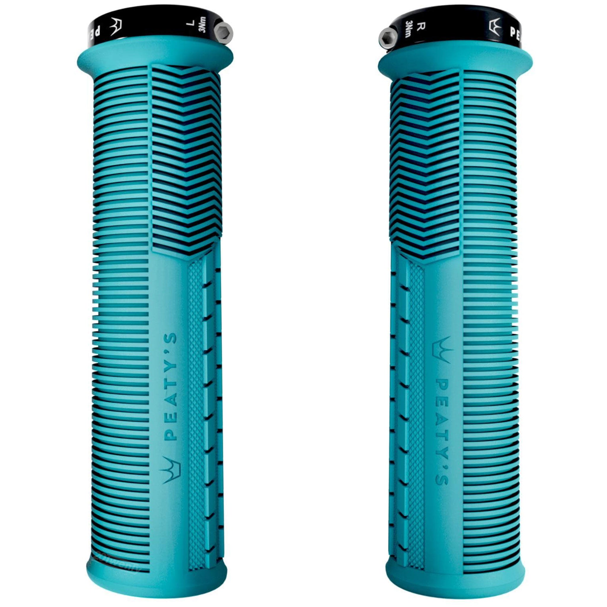 Turquoise bike grips discount