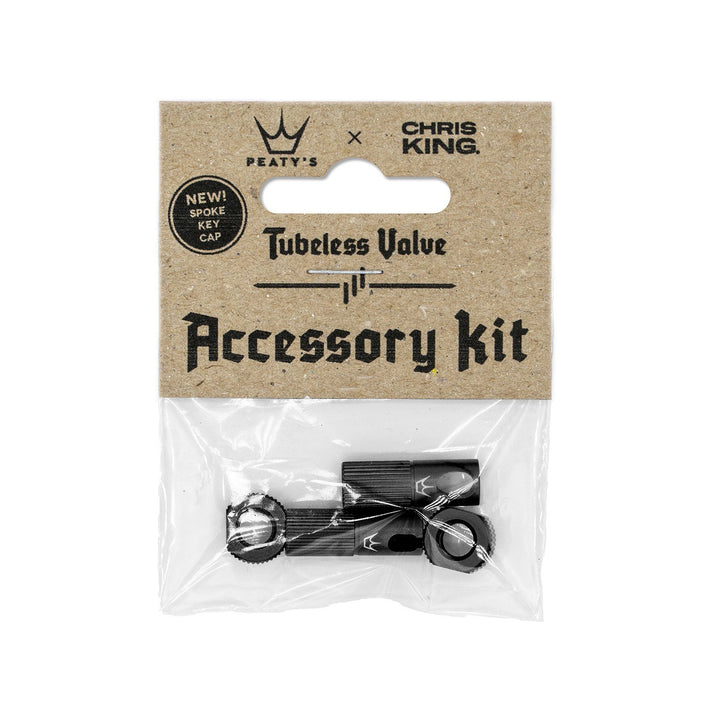 Peaty's Peaty's x Chris King Tubeless Valve Accessory Kit Black