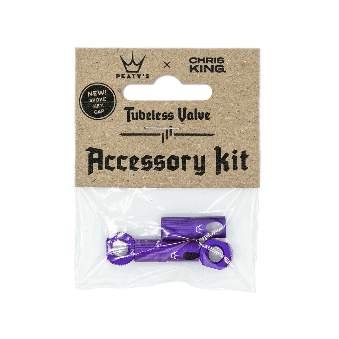 Peaty's x Chris King Tubeless Valve Accessory Kit