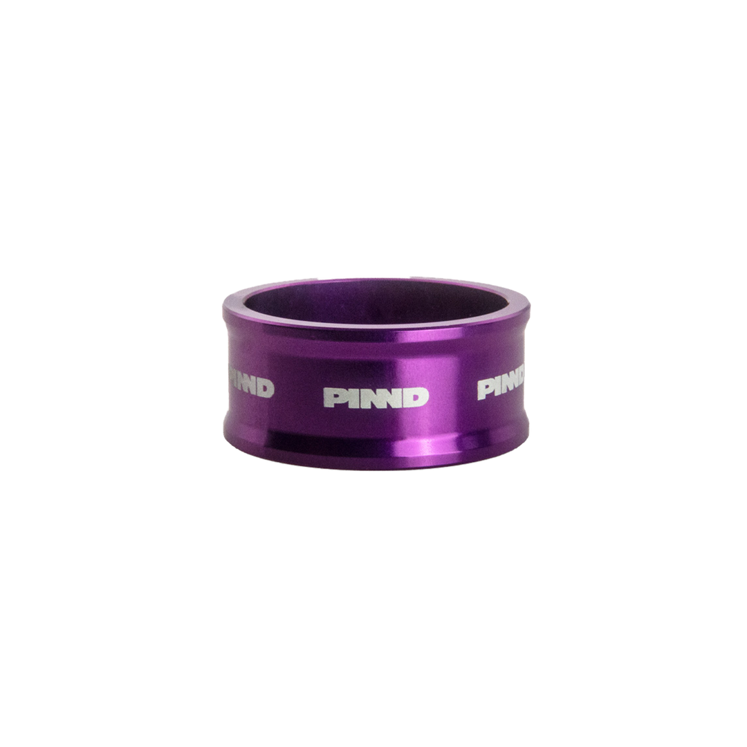 PINND Mountainbike Headset Spacer 15mm Purple