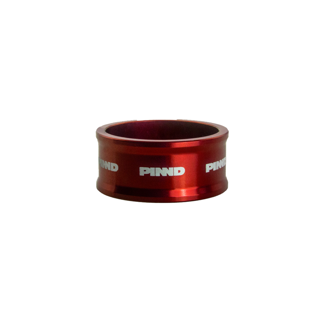 PINND Mountainbike Headset Spacer 15mm Red