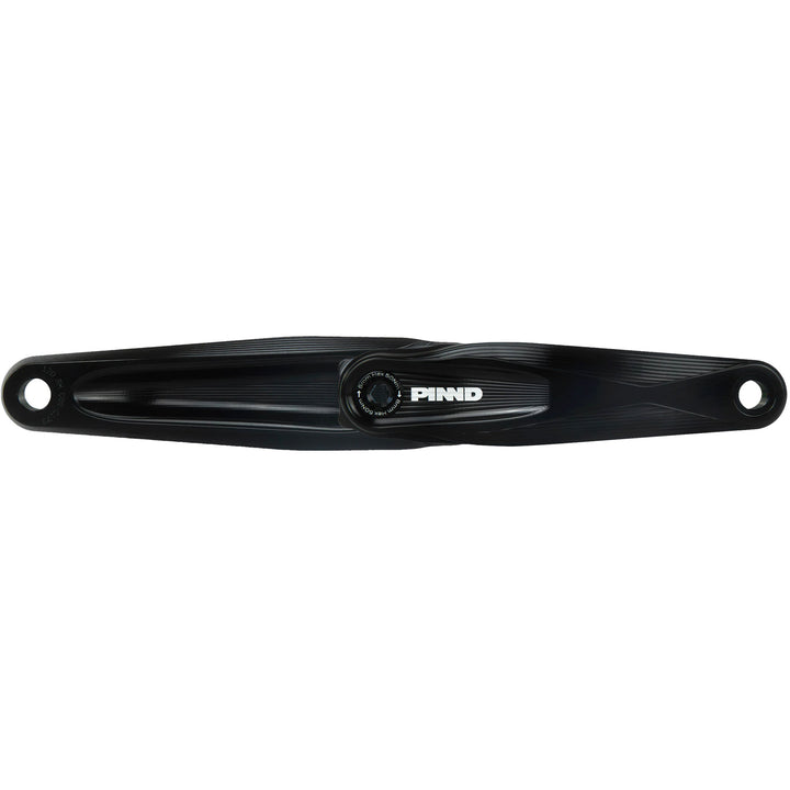 Pinnd Mountain bike Cranks Black Side View