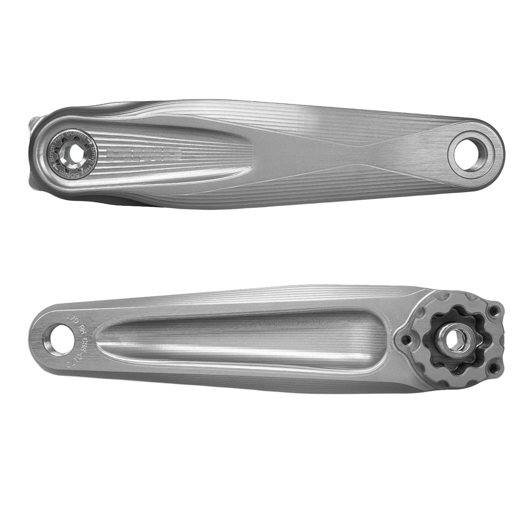 PINND Mountain Bike Cranks Natural Side by Side