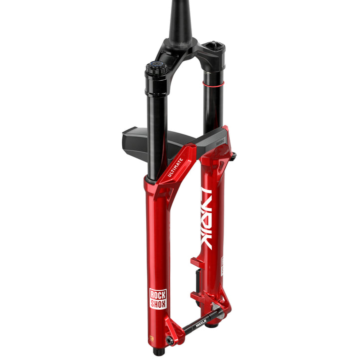 Rockshox Lyrik Ultimate Linear XL Charger 3.2 RC2 Fork 2027 Electric Red With Mudguard