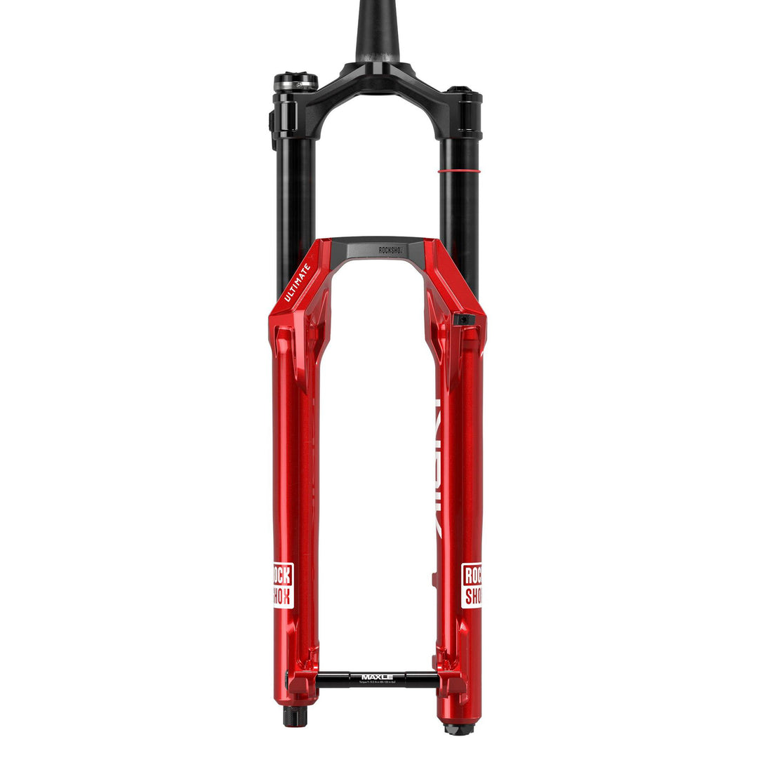 Rockshox Lyrik Ultimate E1 Flight Attendant LinearXL Charger 3.2 RC2 Mountain Bike Fork Red Front